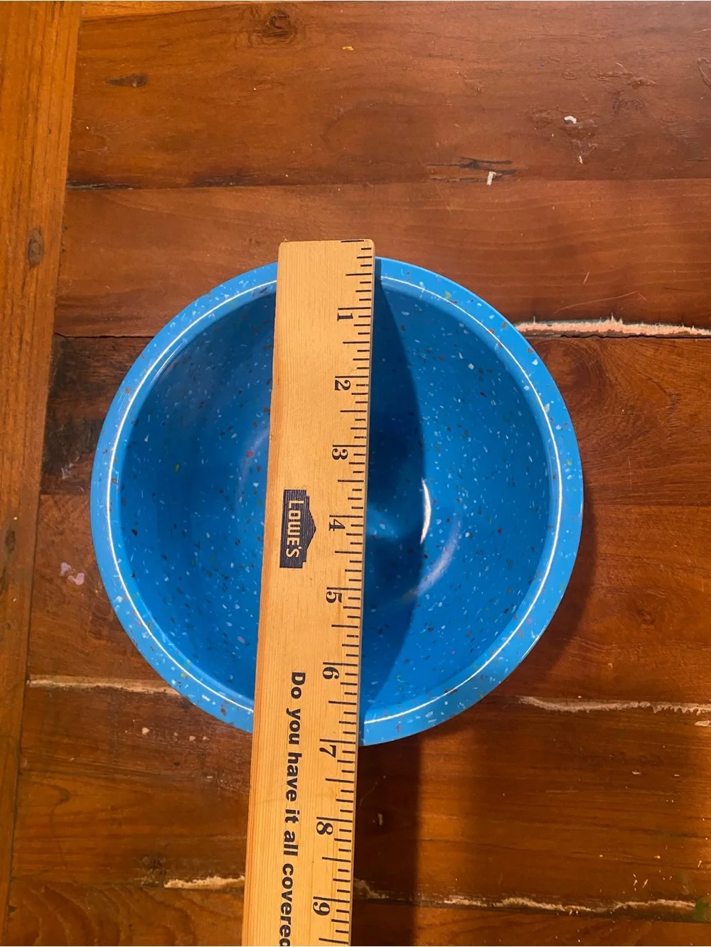 Zak Blue Confetti  Mixing Bowl